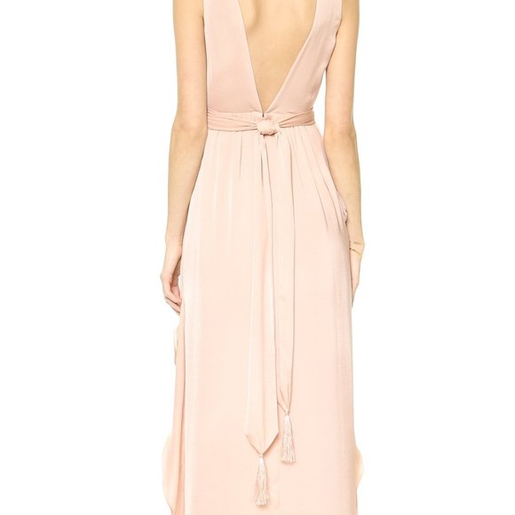 BCBG Women's Sz4 Pink Formal Bridesmaid Prom Dress - Picture 5 of 16
